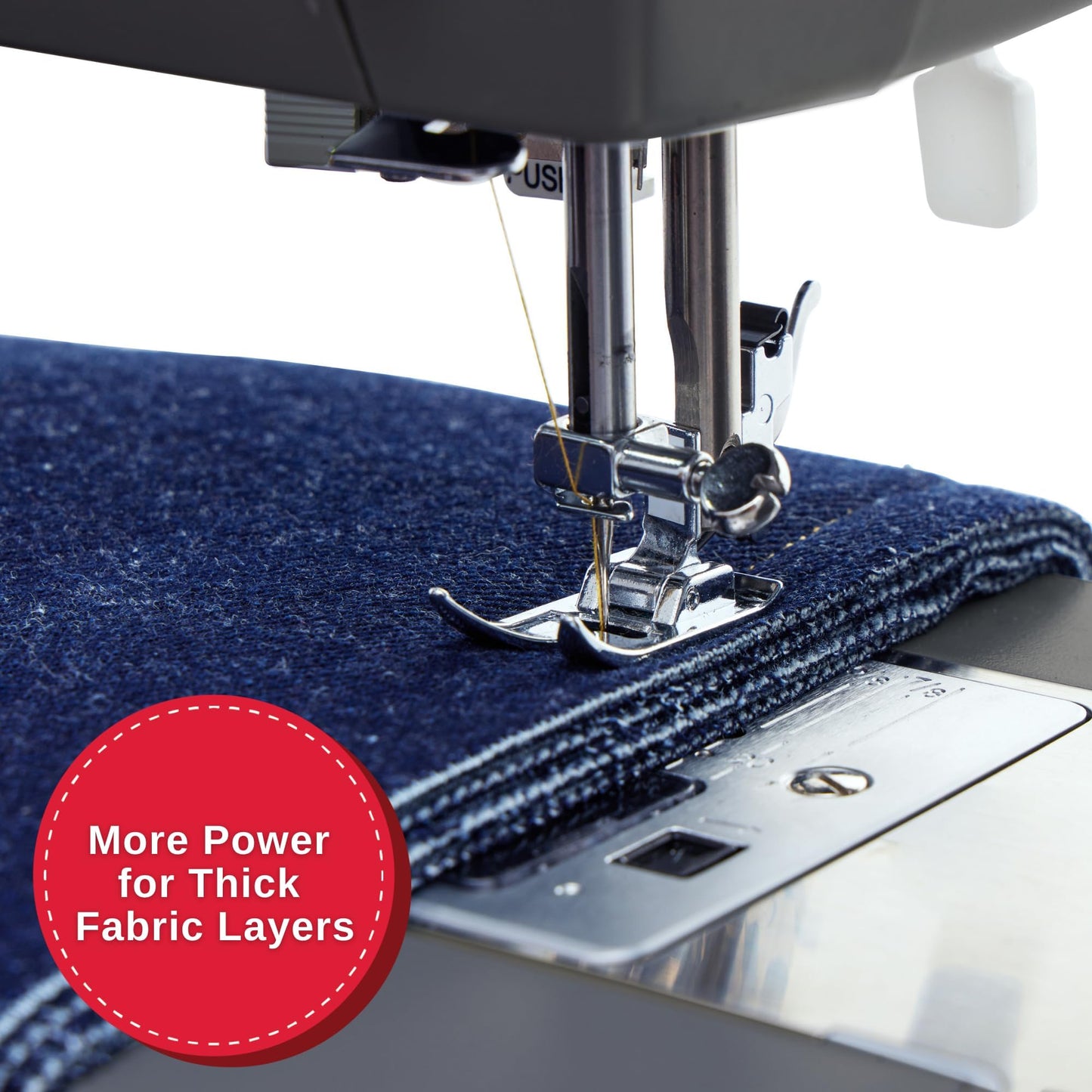 SINGER 4411 Heavy Duty Sewing Machine With Accessory Kit & Foot Pedal - 69 Stitch Applications + SINGER Bobbin Winder - for Class 15 & 15J Bobbins - Battery Powered with Included Power Adapter