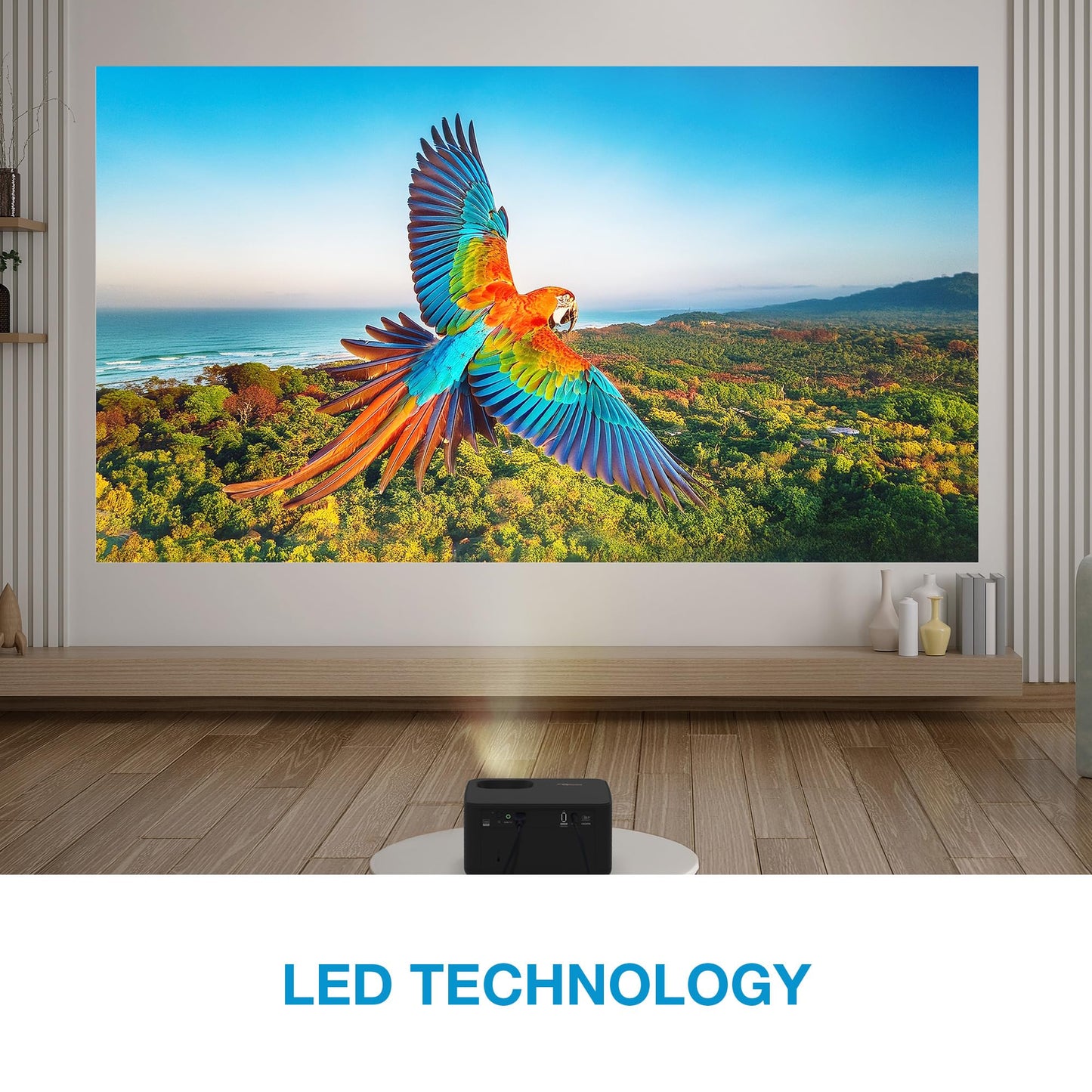 Optoma Photon Life PK32 4K LED Portable Home Entertainment & Gaming Projector