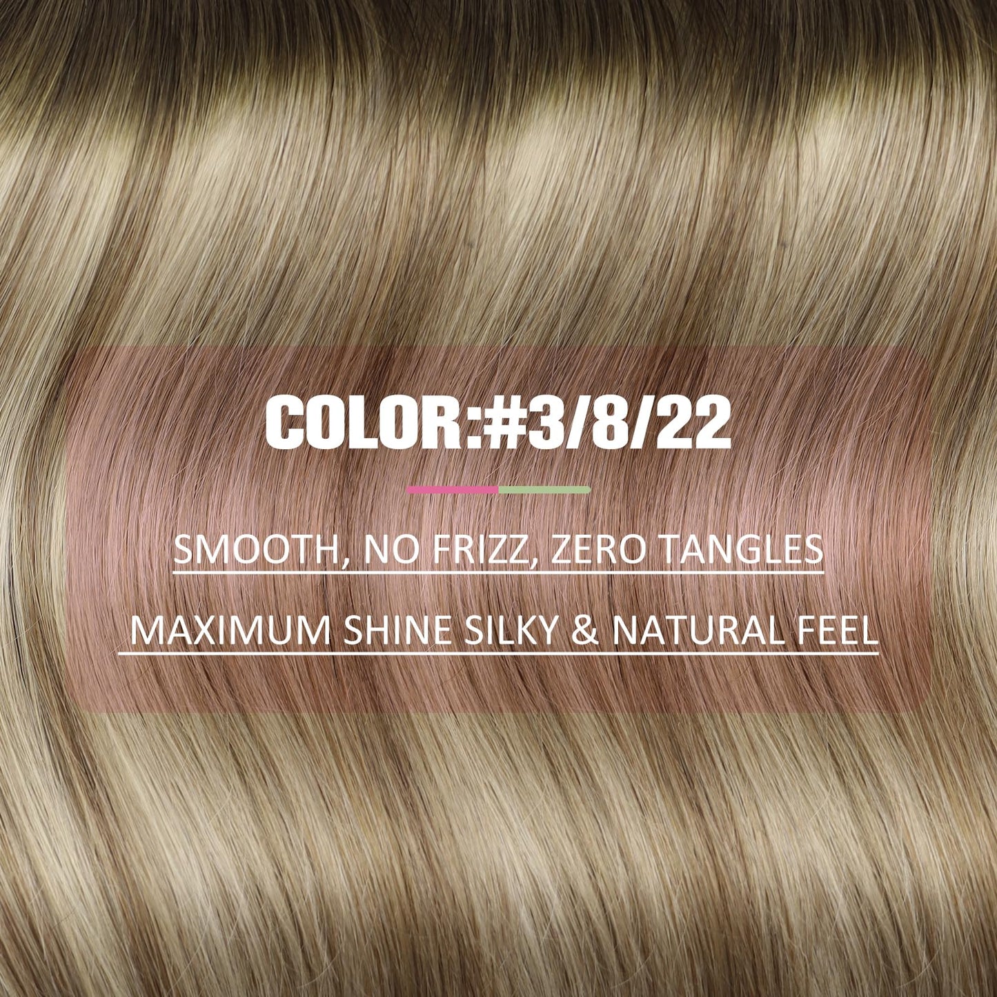 YoungSee Tape in Hair Extensions Real Human Hair Balayage 12In 30g Tape in Extension Balayage Brown with Blonde Tape ins Human H