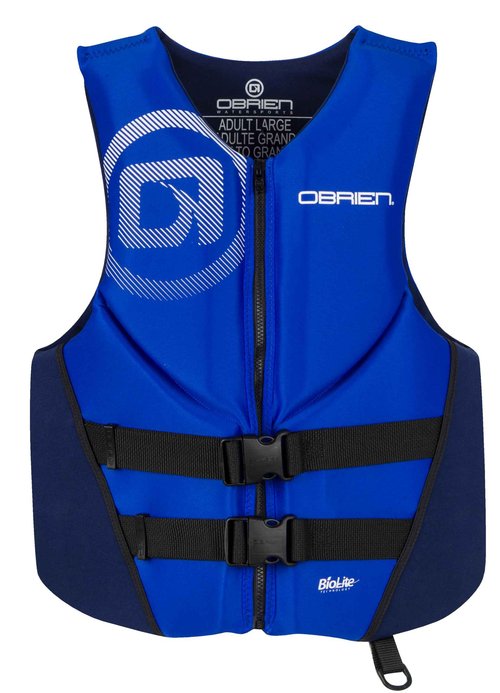 O'Brien Men's Traditional Neoprene USCGA Life Jacket, Blue, XX-Large
