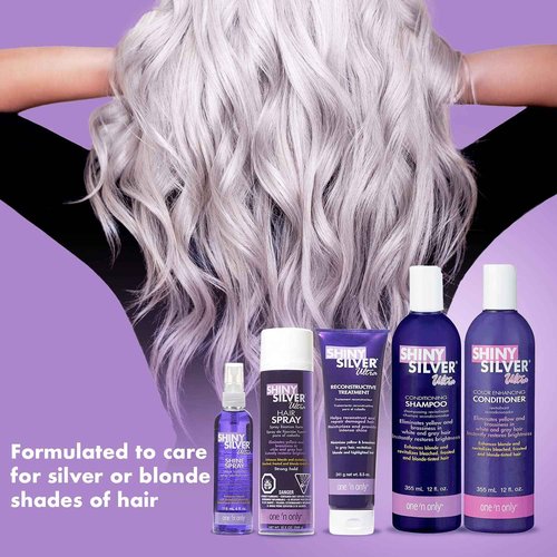 one 'n only Shiny Silver Ultra Conditioning Shampoo Bundle with Conditioner