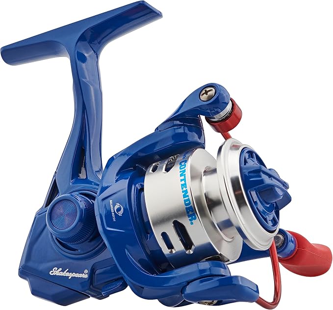 Shakespeare Contender Big Water Spinning Fishing Reel, 20 - Box, Multi