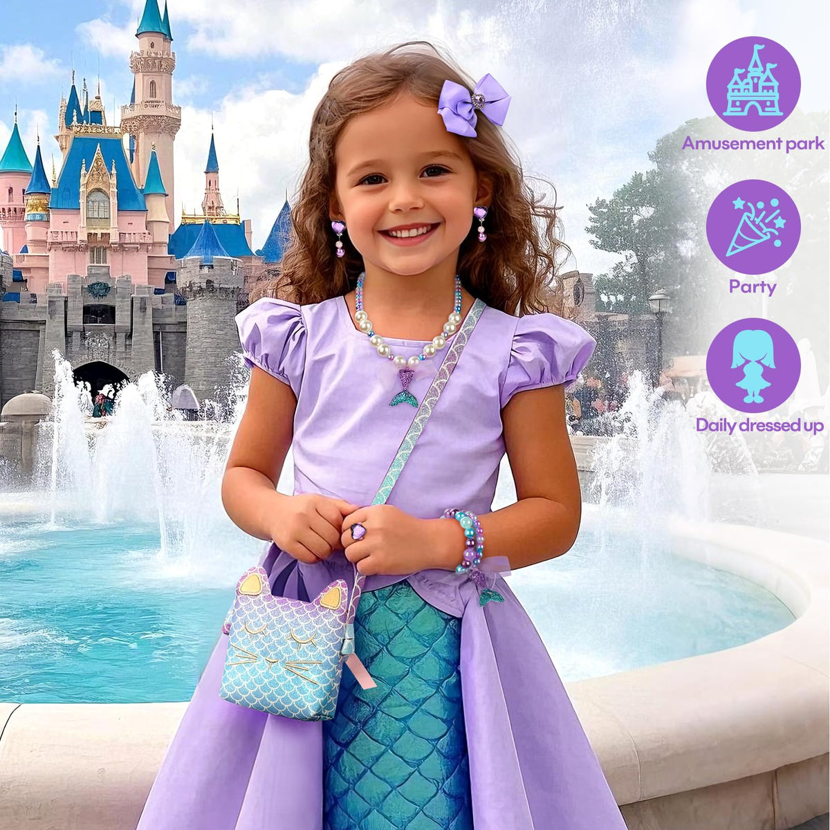 mibasies Toodler Girl Toys Gifts for 2 3 4 5 6 7 8 Years Old Girls Birthday, Easter Basket Essentials Stuffers Little Girl Vanity Set