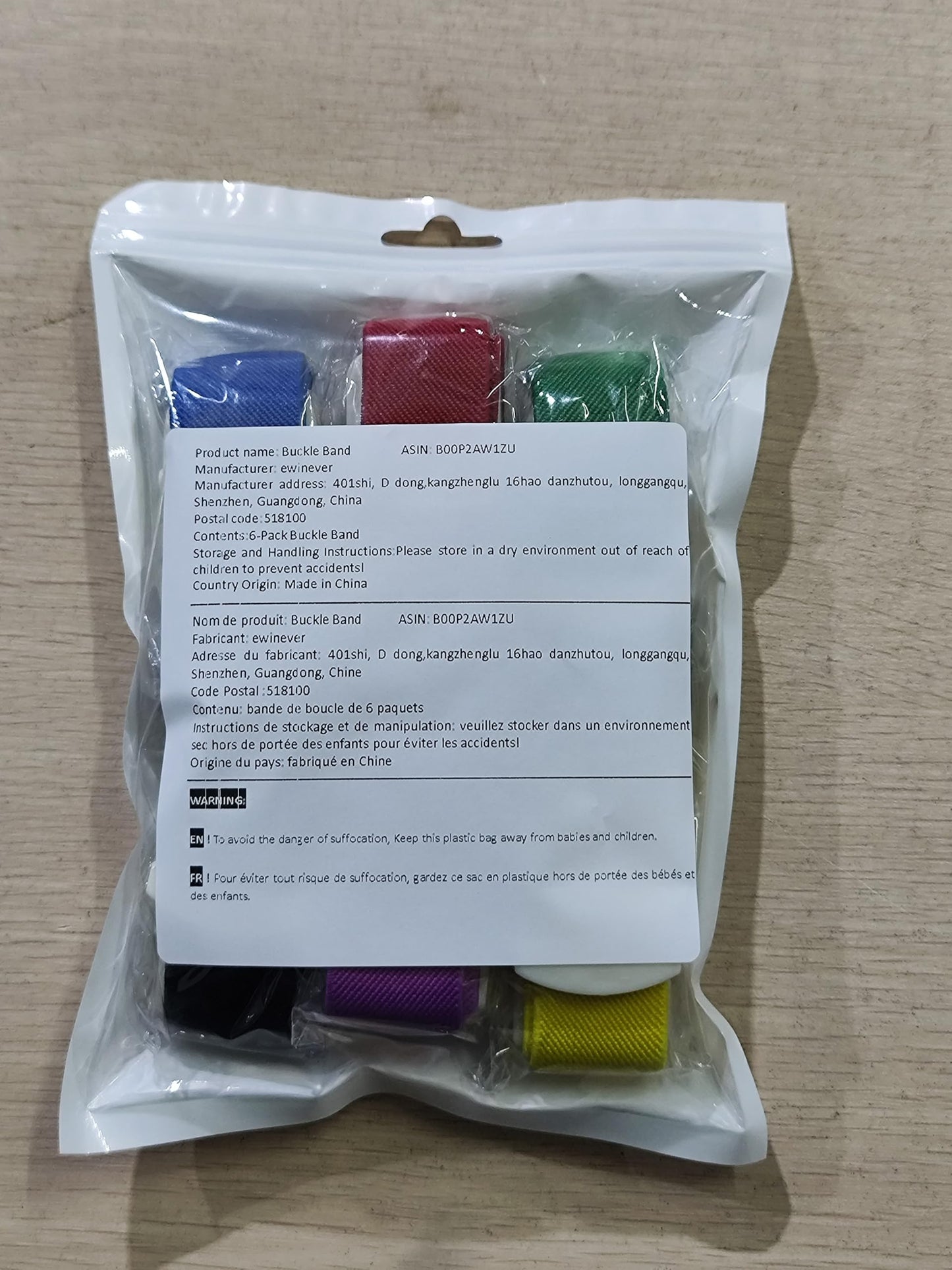 Ewinever 6-Pack Tourniquet Elastic First Aid Quick Release Medical Sport Emergency Buckle Band
