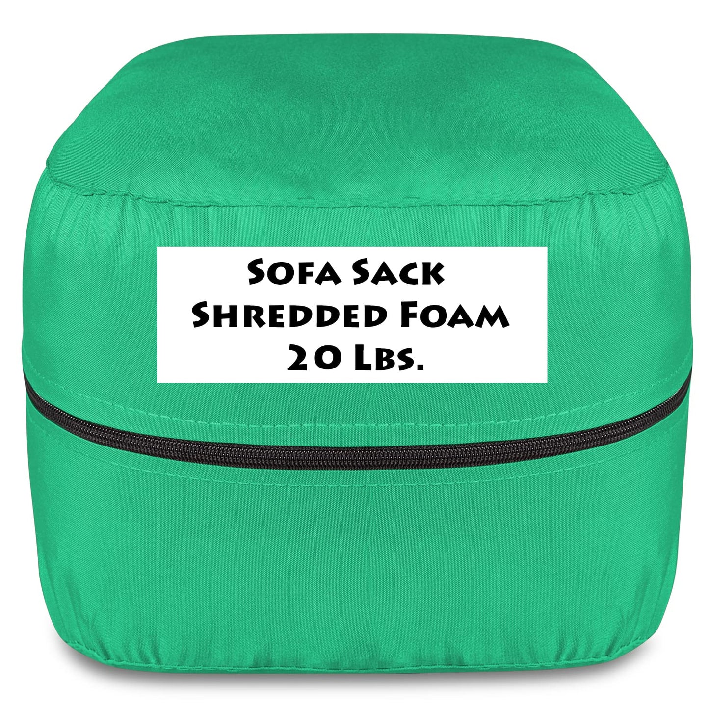Sofa Sack Shredded Foam Refill: Memory Foam Filling Refill for Bean Bags, Dog Beds and Pillows, 20lbs, Multi-Color