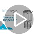 BIRDROCK HOME 3 Gallon Stainless Steel Beverage Dispenser with Ice Container, Spigot - Round - Lemonade Sangria Tea Water ...