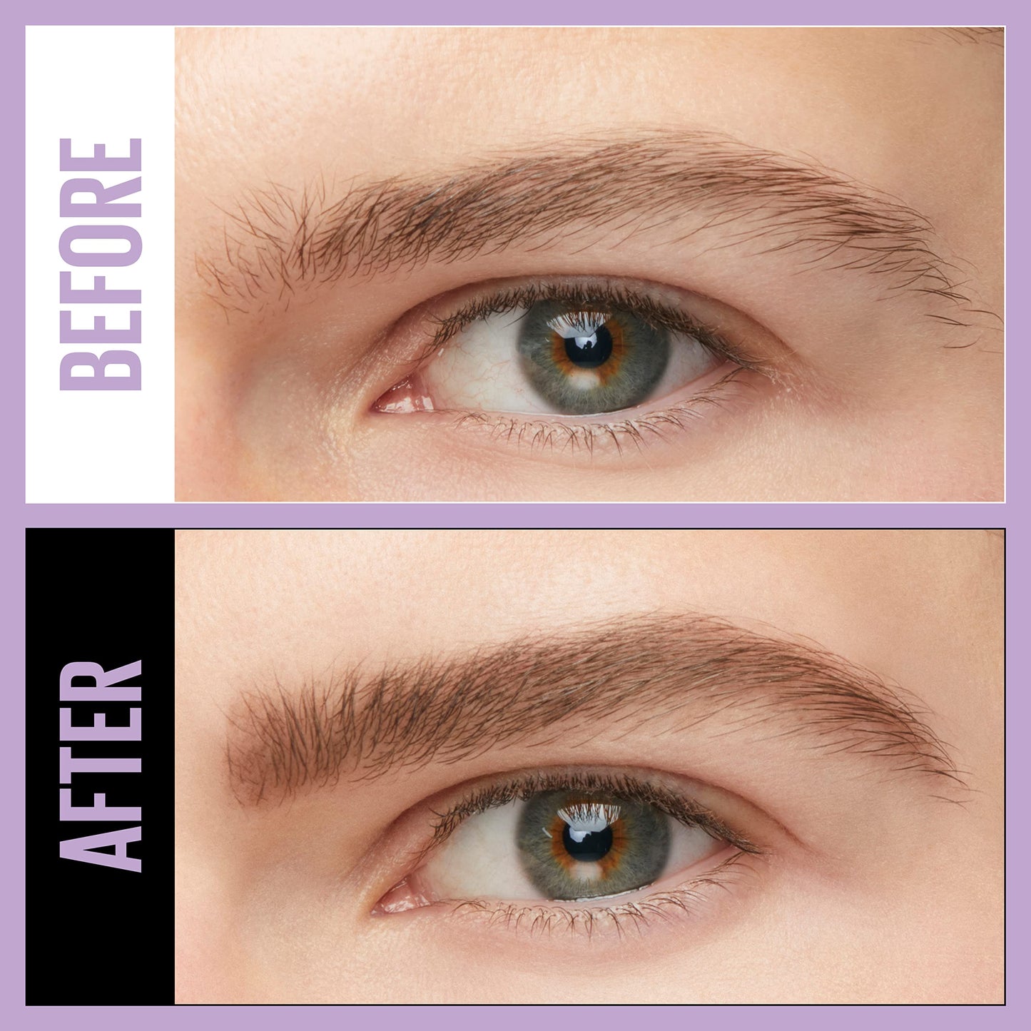 Maybelline Brow Fast Sculpt, Shapes Eyebrows, Eyebrow Mascara Makeup, Warm Brown, 0.09 Fl. Oz.