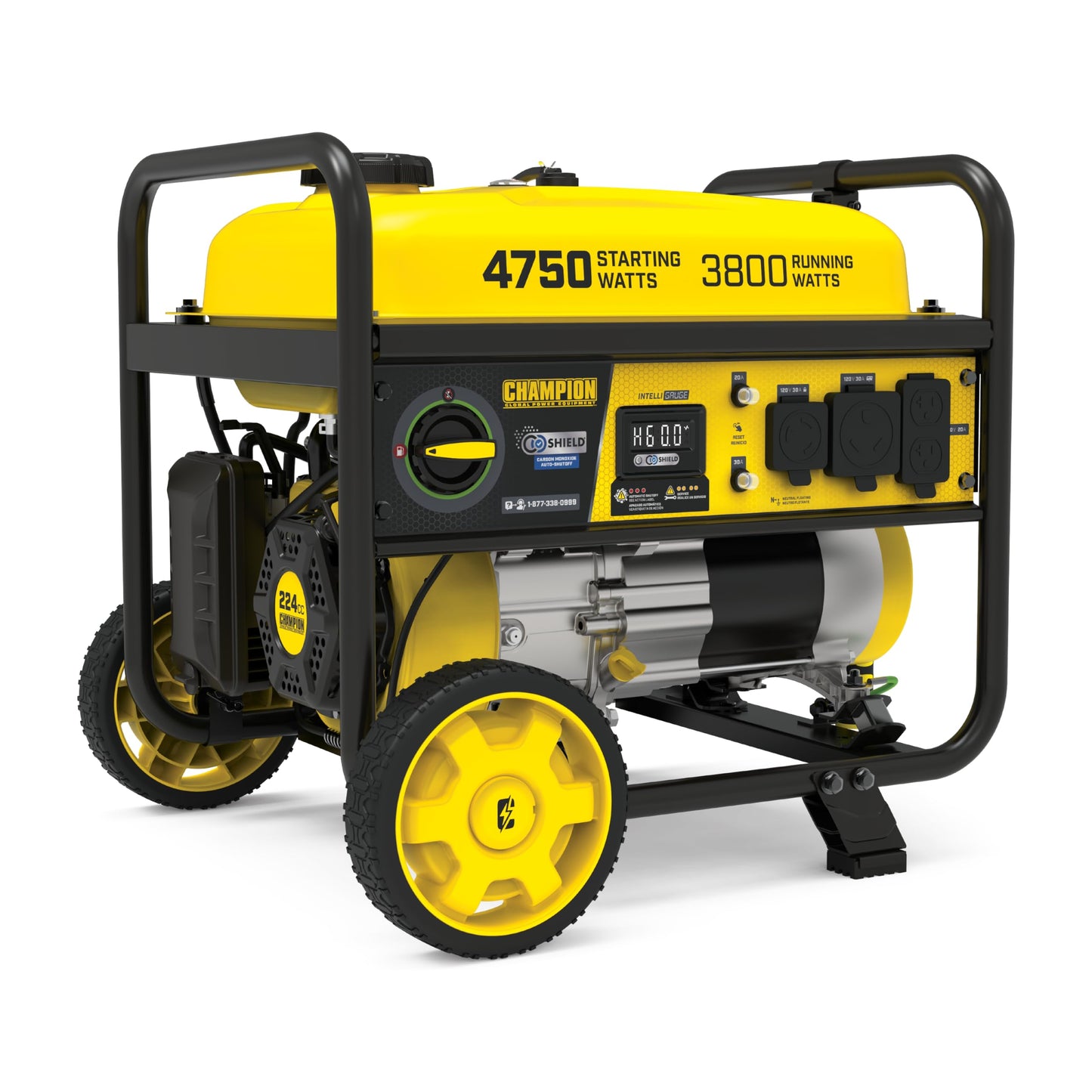 Champion Power Equipment 4750-Watt RV Ready Portable Generator with 3 Year Warranty, CARB Compliant