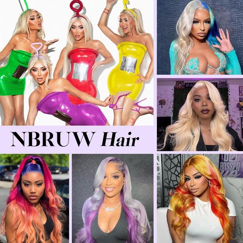 NBRUW 613 5x5 Lace Front Wig Human Hair 200 Density 22 Inch Straight 613 Blonde Wig Human Hair 5x5 200 Density HD Lace Front Closure Wigs Human Hair Blonde Pre Plucked for Women