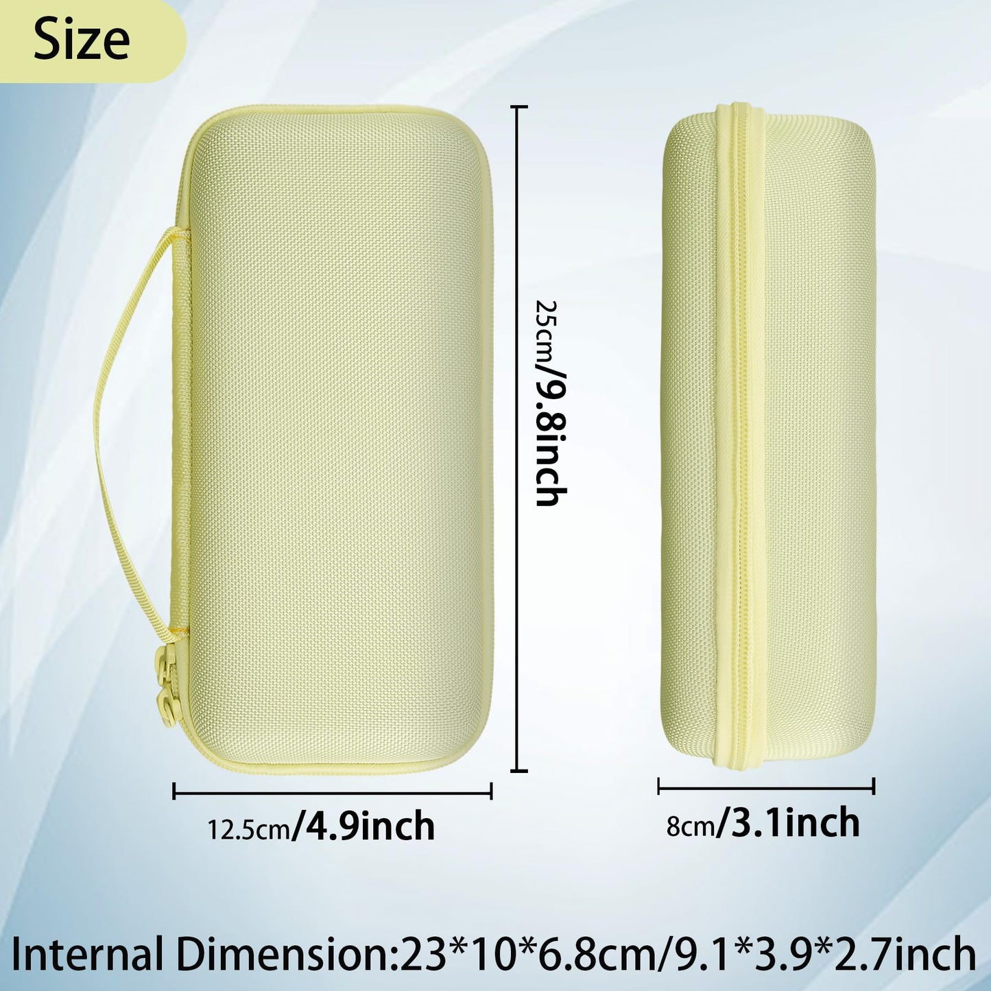Khanka Travel Case For Bose New Soundlink Flex 2Nd Gen/Bose Soundlink Flex Bluetooth Portable Speaker,Case Only (Citrus Yellow)
