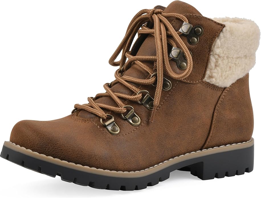 CLIFFS BY WHITE MOUNTAIN Shoes Pathfield Women's Lace-up Hiker Style Bootie