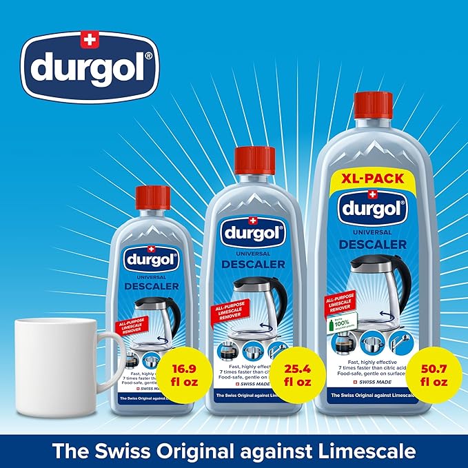 Durgol Universal, Multi-Purpose Descaler and Decalcifier for Household Items, 16.9 Fluid Ounces (Pack of 1) Blue