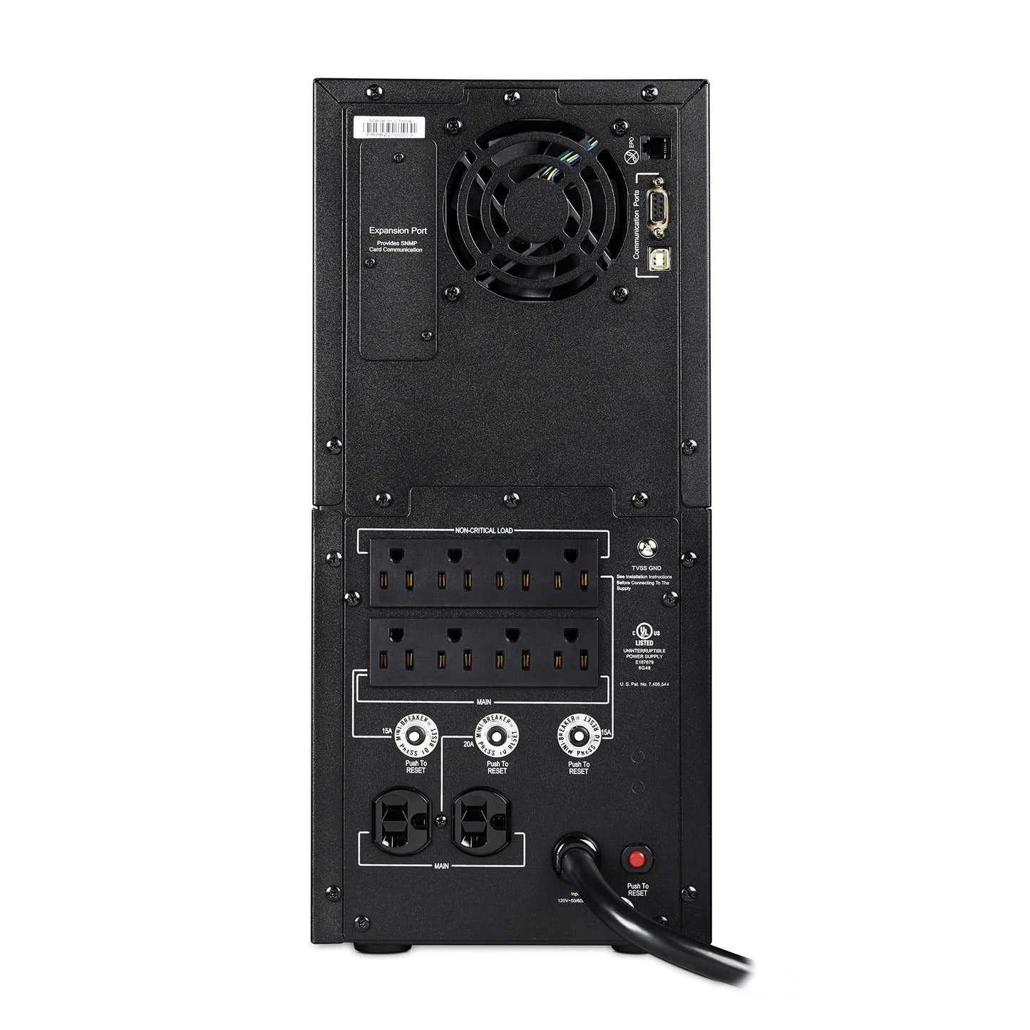 Cyberpower Pr2200Lcd Smart App Sinewave Ups System, 2200Va/1980W, 10 Outlets, Avr, Tower