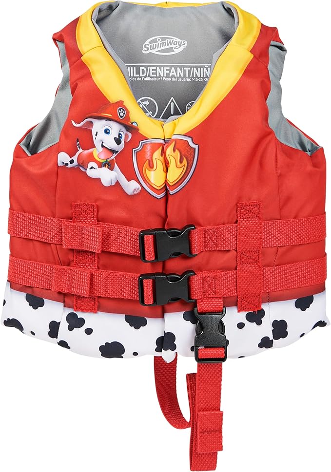 SwimWays Paw Patrol Swim Trainer Life Jacket, US Coast Guard Approved Life Vest Kids Swim Vest, Pool Floats & Life Jackets...