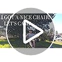 LET'S CAMP Folding Camping Chair Oversized Heavy Duty Padded Outdoor Chair with Cup Holder Storage and Cooler Bag, 450 LBS...