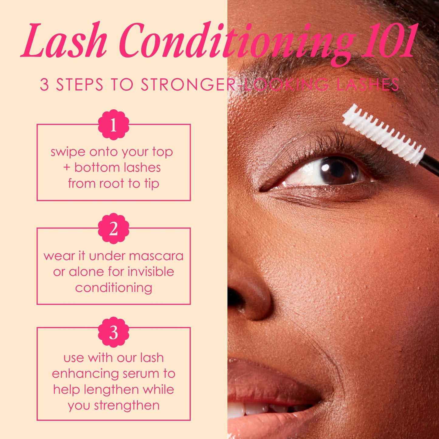 Grande Cosmetics GrandeREPAIR Leave-in Lash Conditioner, 0.1 oz, Clear
