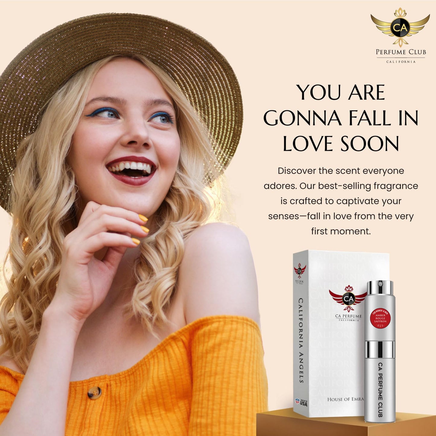 CA Perfume Impression of By Ailish for Women Amber Vanilla Scent Long Lasting Perfumes for Women Eau De Parfum Travel Size Refillable Atomizer Spray 0.27 Fl Oz 8ml