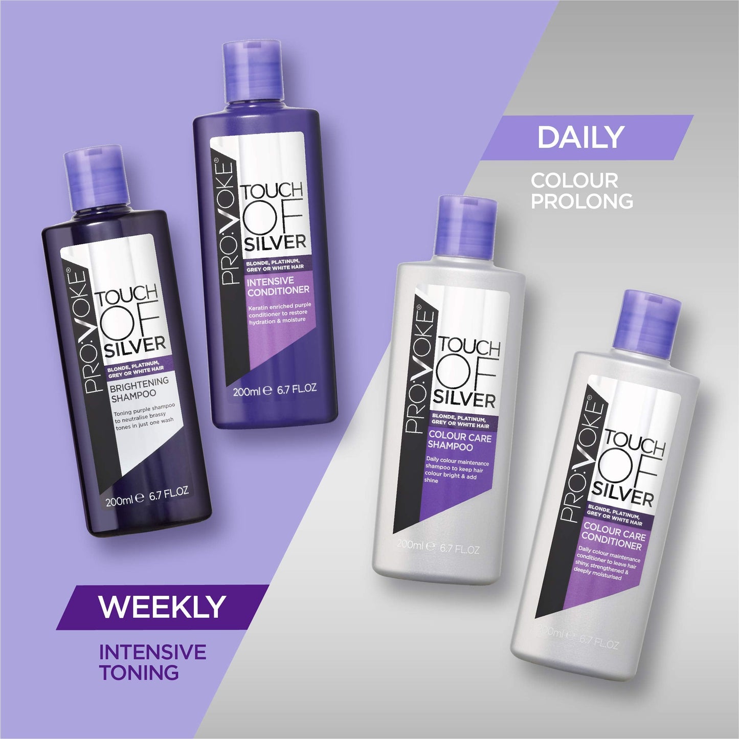 Touch Of Silver Daily Shampoo 200Ml