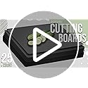 Crown Display Disposable Cutting Boards for Kitchen 25 Count Black Cutting Board 12 Inch X 17.5 Inch Flexible Cutting Boar...