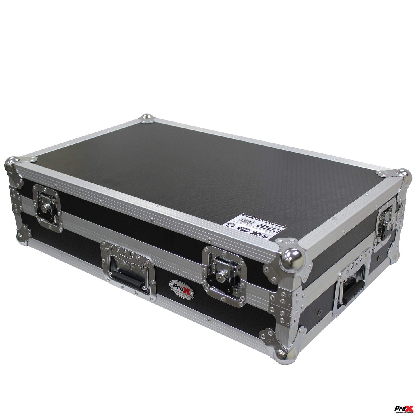 Prox Xs-Xdjxzwlt Ata Flight Case For Pioneer Xdj-Xz Dj Controller With Laptop Shelf 1U Rack Space And Wheels
