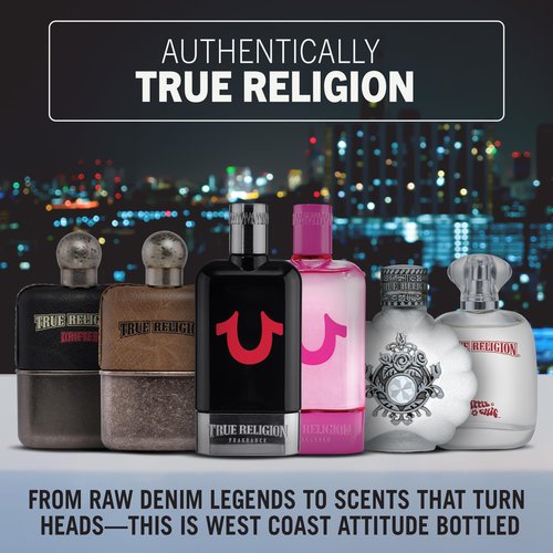 True Religion Always True Femme - 3.4 fl oz EDP - Women's Perfume - amber, fruity, floral - grapefruit, mandarin, plum, jasmine, rose, orange blossom, tonka, amber, vanilla