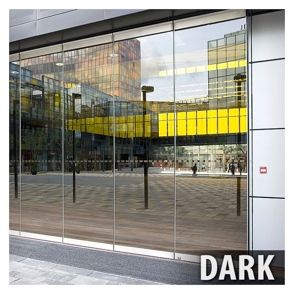 BDF RPRGY Window Film Premium Heat Control and Daytime Privacy Silver Outside, Gray Inside - 36in X 50ft