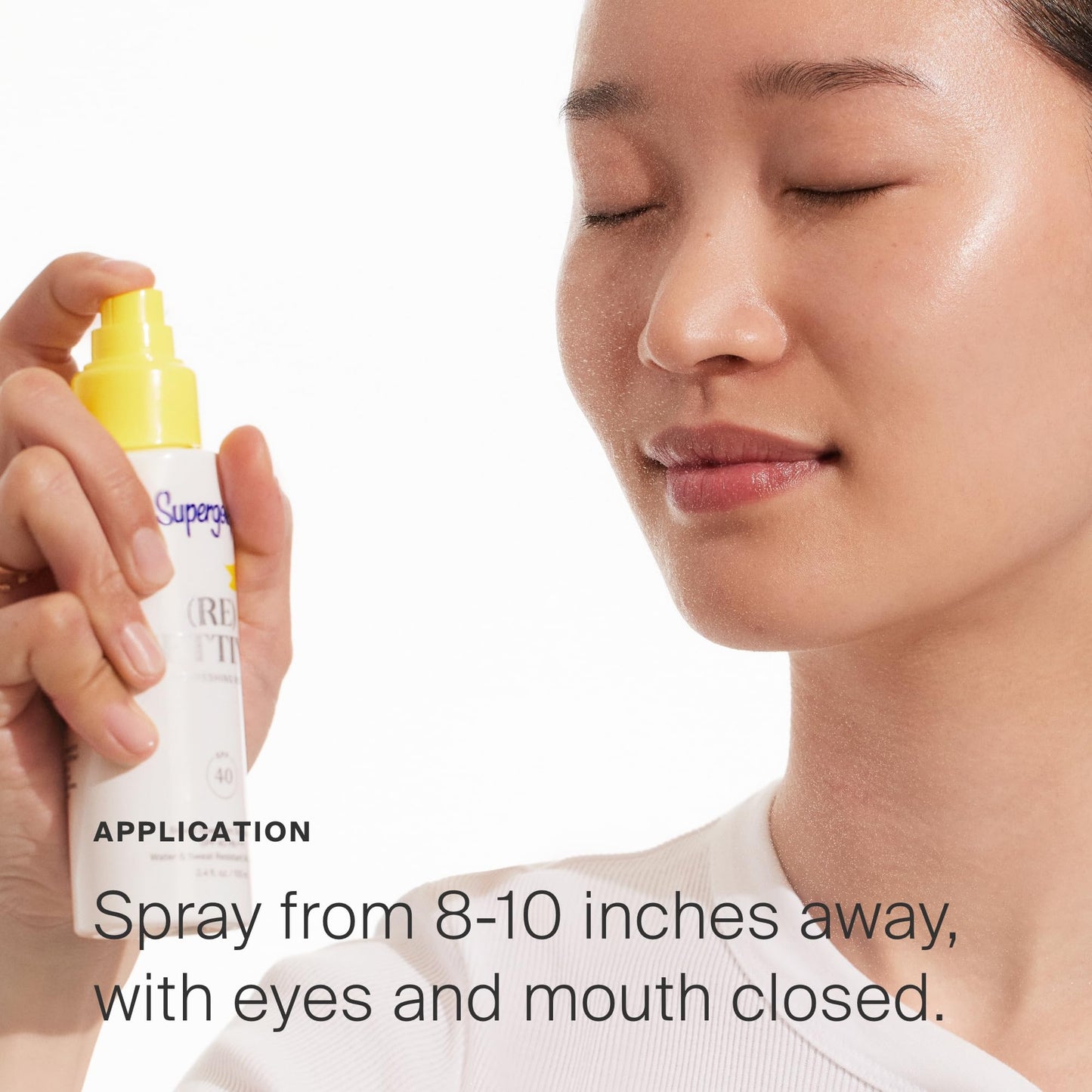 Supergoop! (Re setting Refreshing Mist - 1 fl oz, Pack of 2 - SPF 40 PA+++ Facial Mist - Sets Makeup, Refreshes UV Protection &