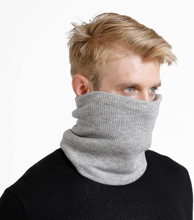 Winter Scarf Neck Warmer Gaiter Face for Men Women Warm Fleece Ski