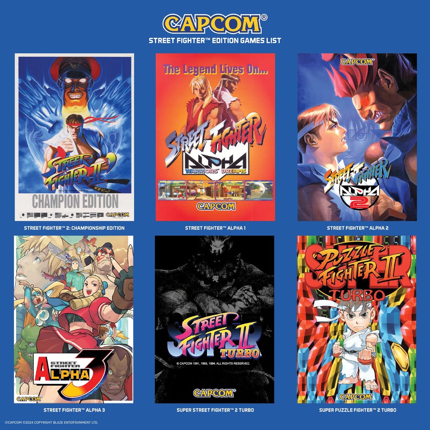 Evercade Alpha Street Fighter Bartop Arcade - Pre-assembled unit with Competition-Grade Arcade Controls + 8” High-Resolution IPS Screen