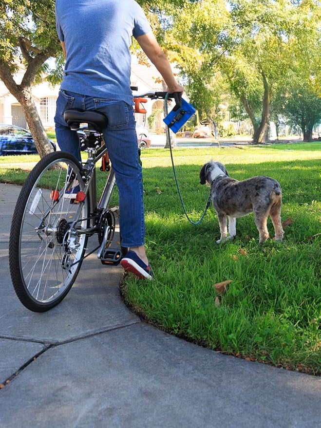 Poop Bag Holders for Leashes with Dog Poop Bags Rolls Biodegradable - Puppy Essentials & Litter Supplies - Durable Dispenser & Leak-Proof Pet Bags, Walking Parks Doggy Accessories Boy Girl Husky Mist
