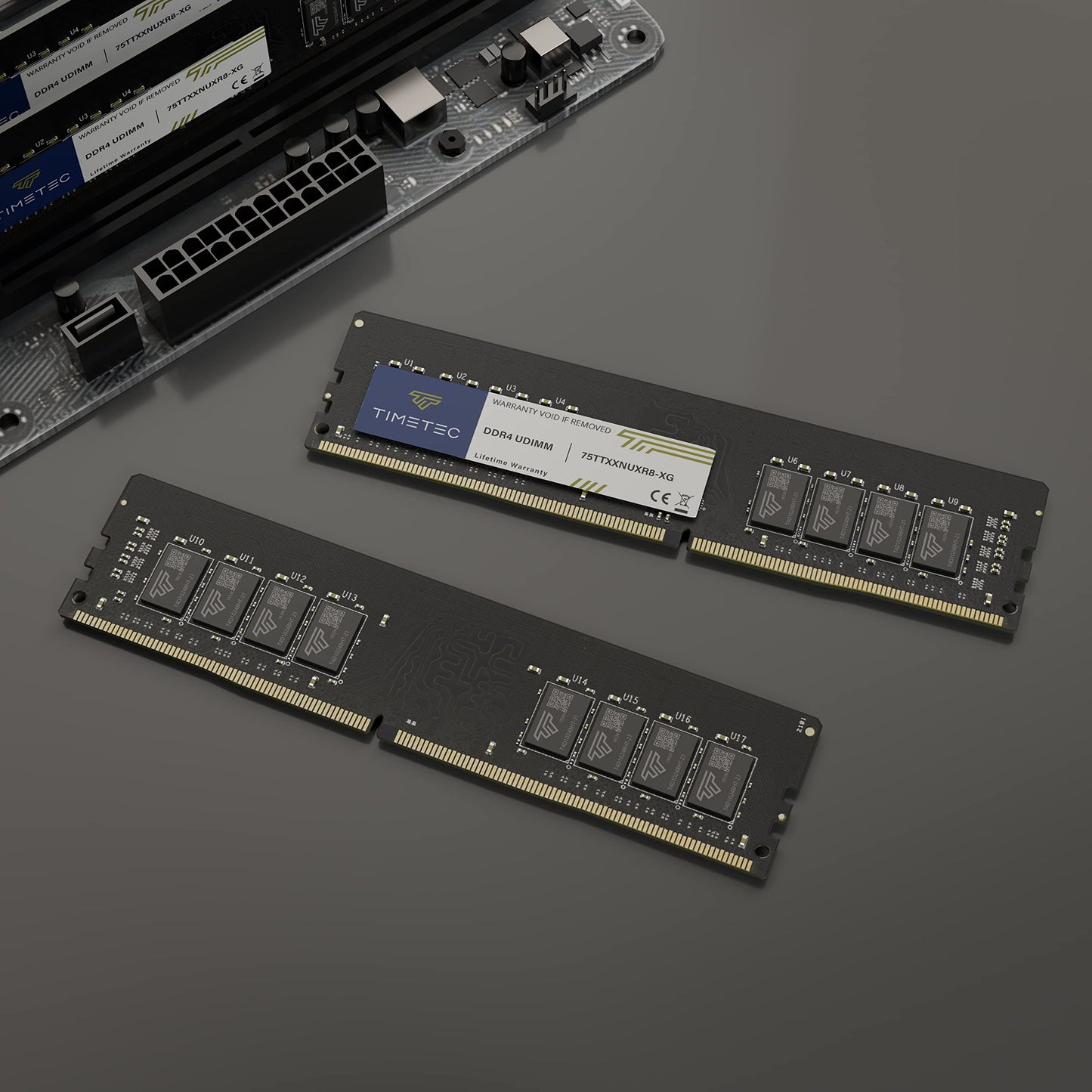 Timetec 64Gb Kit(2X32Gb) Ddr4 2666Mhz Pc4-21300 Non-Ecc Unbuffered 1.2V Cl19 2Rx8 Dual Rank 288 Pin Udimm Desktop Pc Computer Me