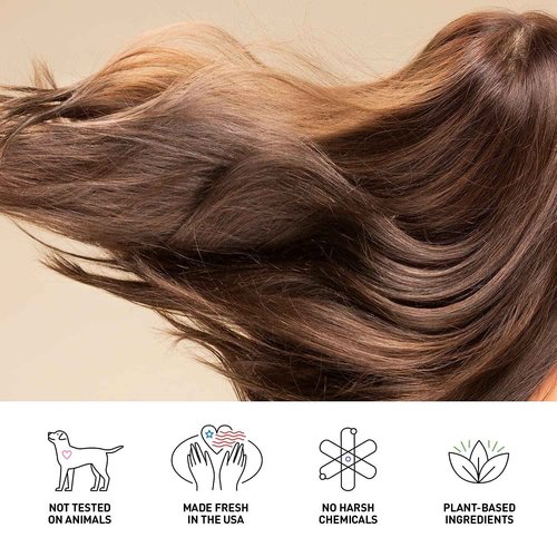 Organic Hair Growth Treatment | Nutritive Shampoo & Conditioner for Thicker Hair | For Men and Women | Just Nutritive | 16 Oz
