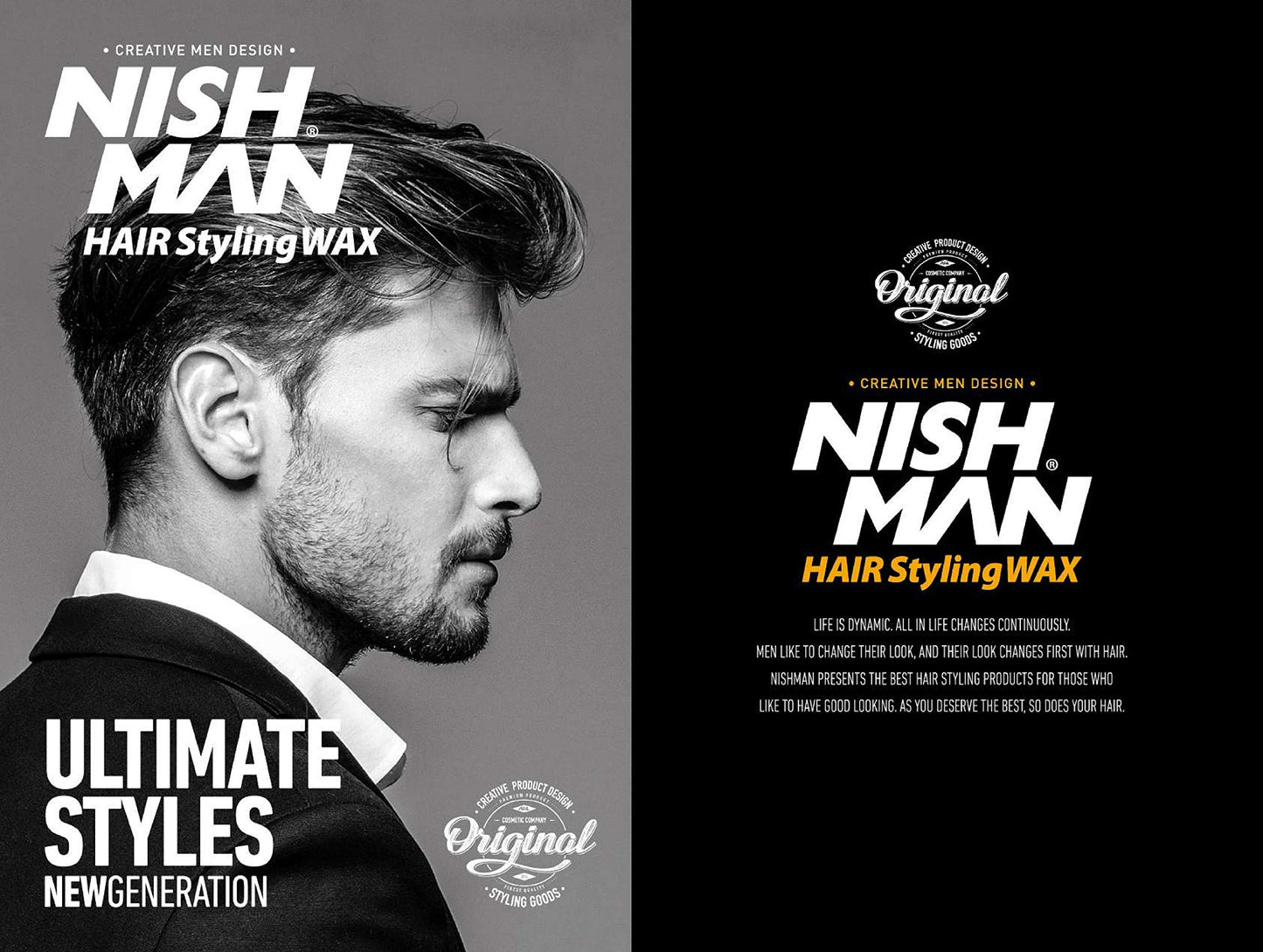 Nishman Hair Styling Spider Wax S1 150 ml