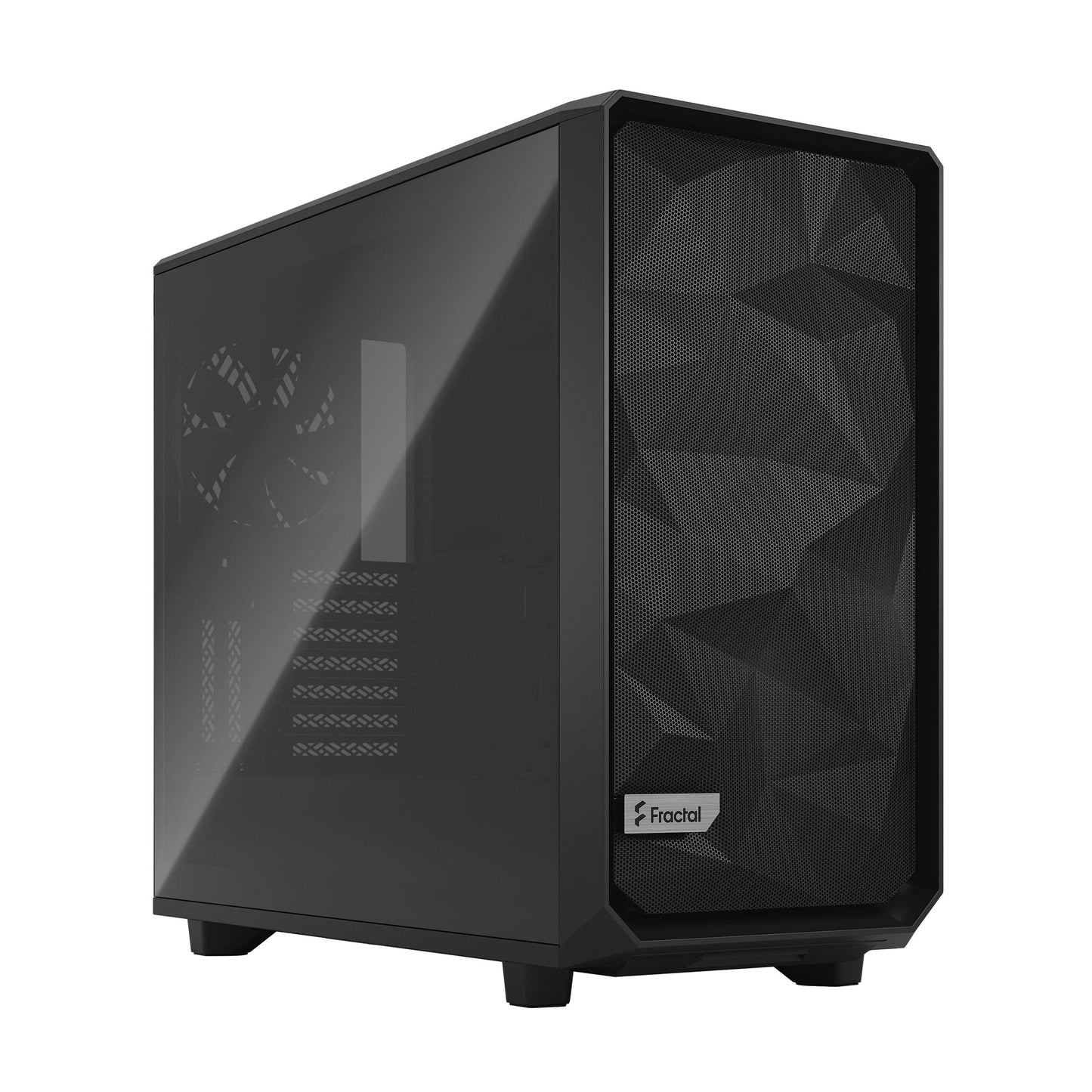 Fractal Design Meshify 2 Black Atx Flexible Light Tinted Tempered Glass Window Mid Tower Computer Case