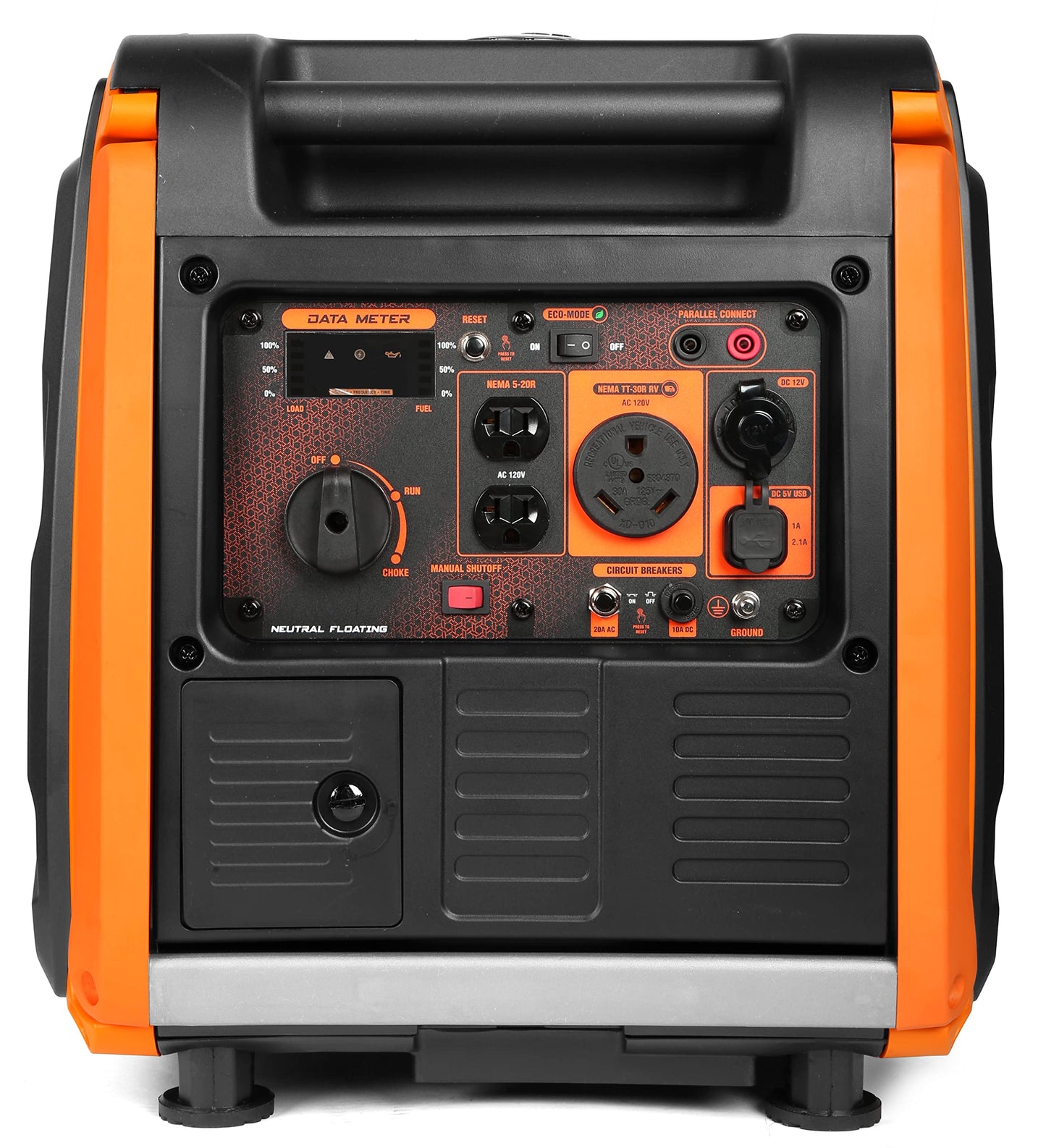 WEN 56450i Super Quiet 4500-Watt RV-Ready Portable Inverter Generator with Fuel Shut-Off