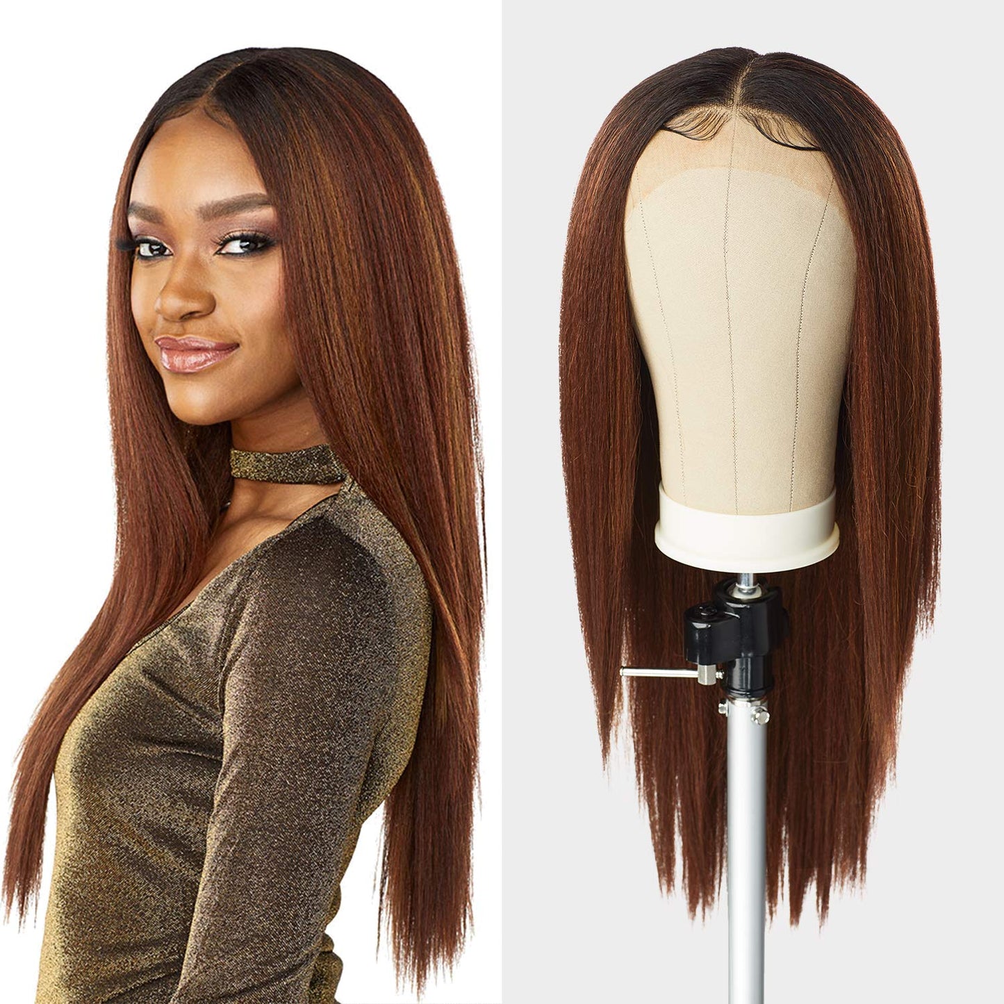 Sensationnel Synthetic HD Lace Front Wig - BUTTA UNIT 6 (1B Off Black)