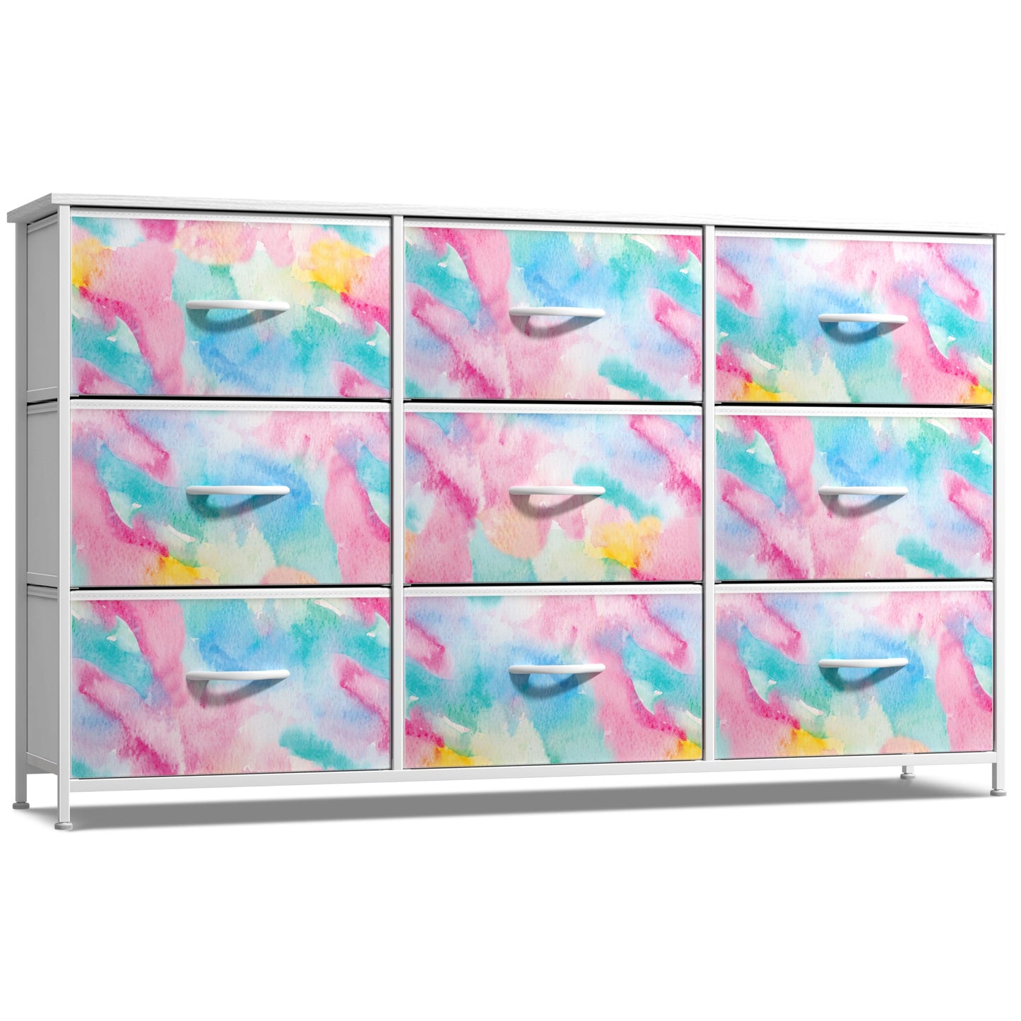 Sorbus Kids Dresser with 9 Drawers - Storage Unit Organizer Chest for Clothes - Bedroom, Kids Room, Nursery, & Closet