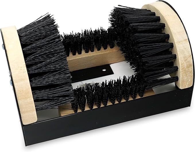 Bickmore Boot Scrubber - Shoe Brush Scraper & Footwear Cleaner - Mountable - Dirt Remover - Indoor/Outdoor Sneaker Buffer