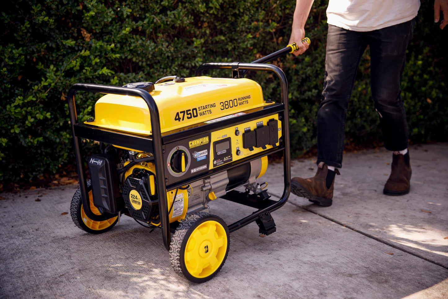 Champion Power Equipment 4750-Watt RV Ready Portable Generator with 3 Year Warranty, CARB Compliant