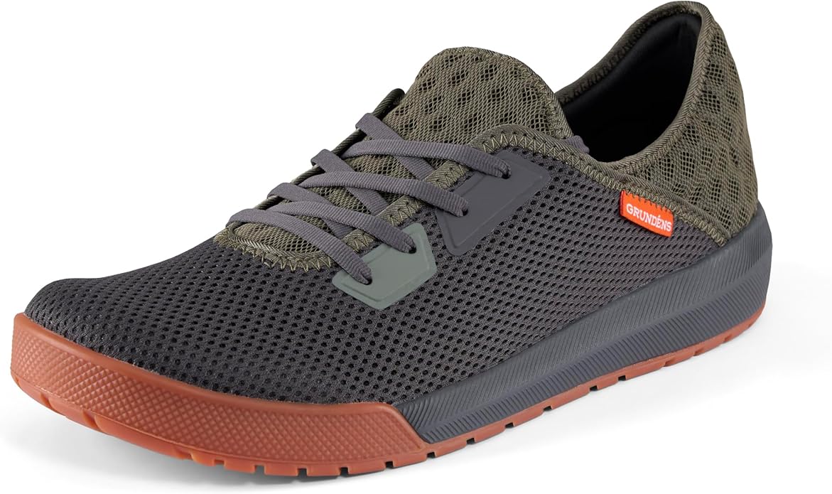 Grunden’s Keeper Sneaker - Lightweight Quick Dry Water Shoes, Breathable Mesh Upper with Rubber Toe, All Day Fishing Comfo...