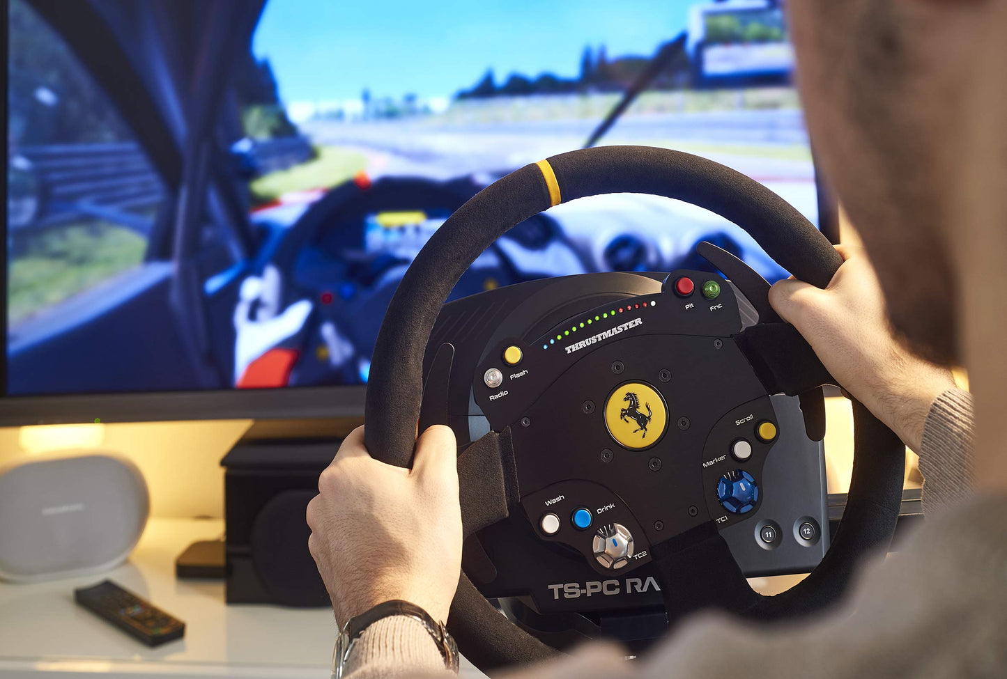 Thrustmaster TS-PC Racer 488 Challenge Edition (Compatible with PC)