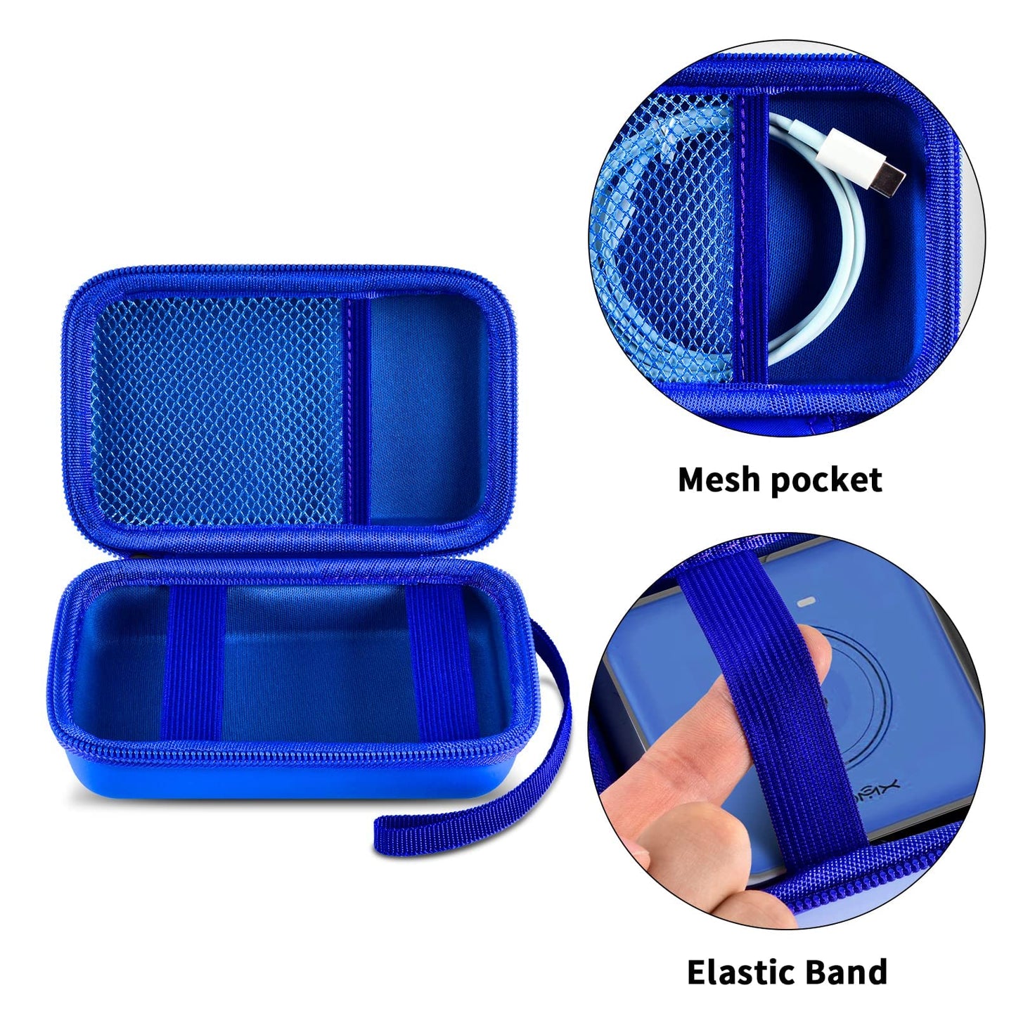 Travel Case For Ucomx For Nano/For Iseyyox/For Lisen/For Rtops 3 In 1 Wireless Charger, Foldable Magnetic Charging Station Stora