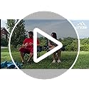 LET'S CAMP Camping Chair 2 Pack Folding Chair with 3-Can Cooler Bag Portable Lawn Chair with Cup Holder,Storage Pocket, Su...