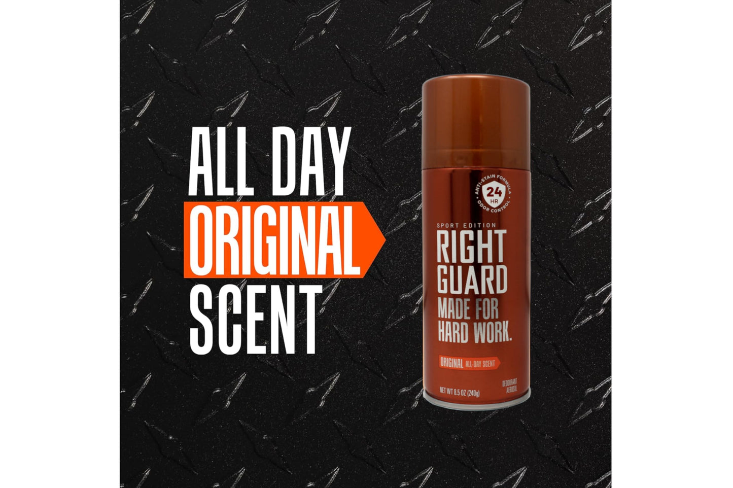 Right Guard Sport Deodorant Aerosol Spray, Original, 8.5 oz