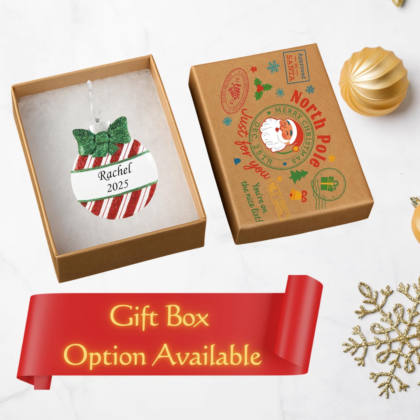 2025 Couple Personalized Christmas Ornament – Custom Gift for Couples, Newlyweds, Married & Engaged Partners – Engraved Decoration for First Christmas Together (Snowman Couple)