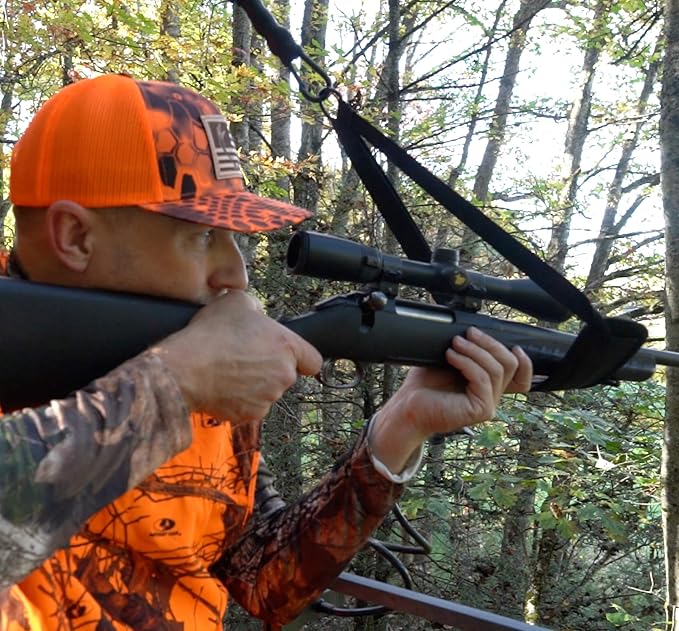 East TN Outfitters TreePod Shooting Rest – Tree Stand Rifle Retention System for Steady Aim & Hunting Support