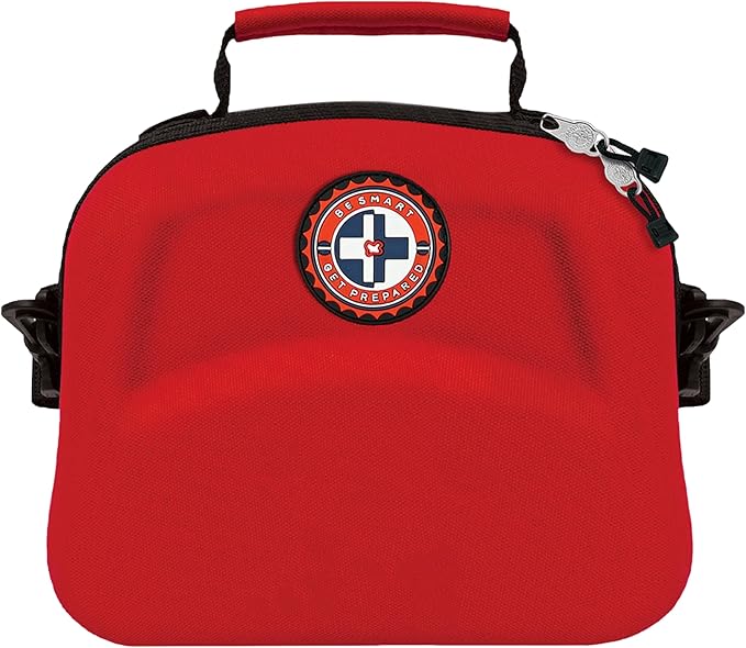 Be Smart Get Prepared First Aid Kit, 303 Piece: Clean, Treat, Protect Minor Cuts, Scrapes. Home, Office, Car, School, Busi...