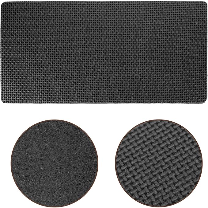 OSALADI 2pcs Extra Thick Garden Kneeling Pads Lightweight Cushion for Gardening Plumbing Painting Yoga and Floor Protection Comfortable Knee Support Mats in Black