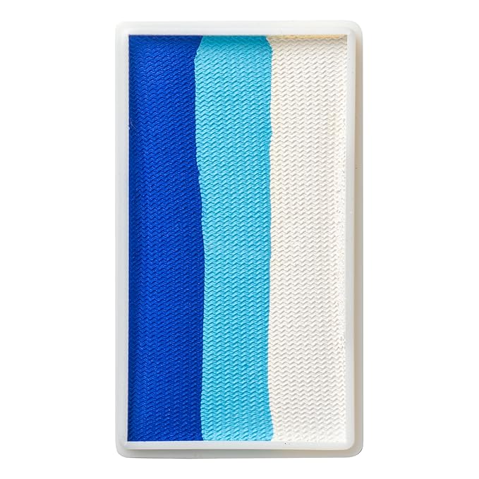 TAG Face and Body Paint - 1 Stroke Split Cake 30g - Bluebird