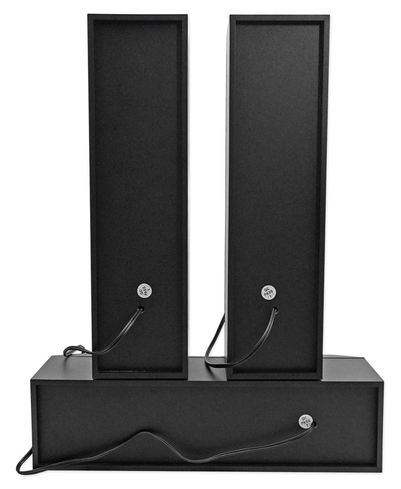 Rockville HTS56 1000W 5.1 Channel Home Theater System, Bluetooth, USB, 8" Subwoofer, LED Light Effects, Remote Control, Optical Input, for Movies, Music & Karaoke